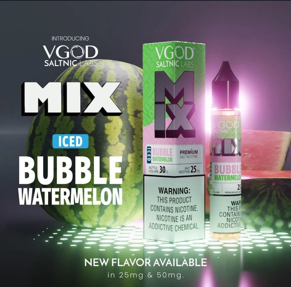 vgod vape flavour iced bubble watermelon